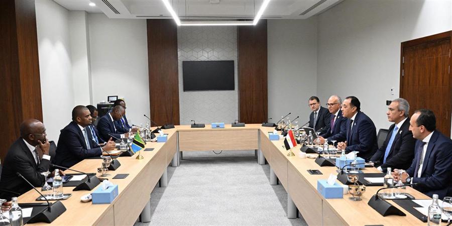 مدبولي يبحث مع نائب رئيس تنزانيا زيادة الاستثمارات المصرية